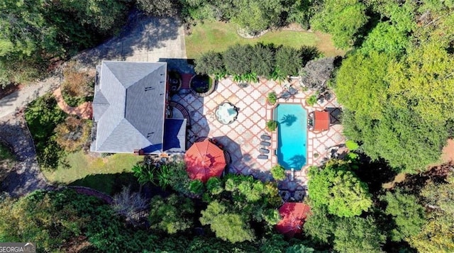drone / aerial view