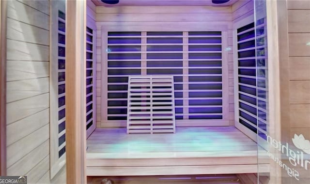 view of sauna / steam room