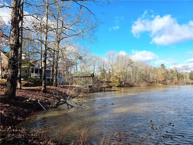 property view of water