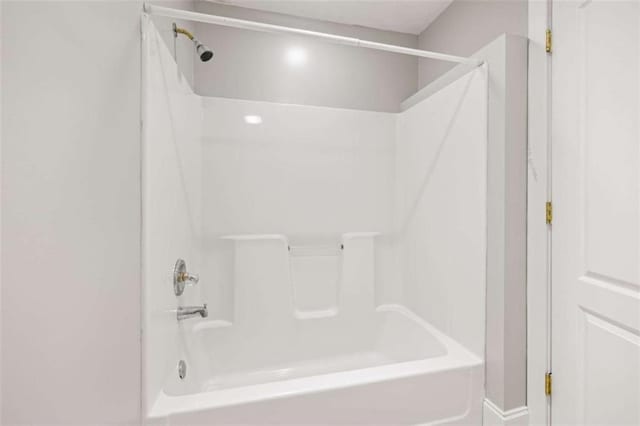 bathroom featuring tub / shower combination