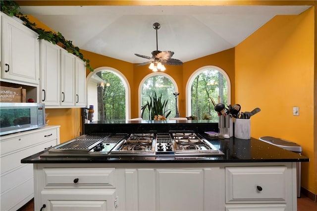 790 Friendship Church Rd, Douglasville, GA 30134 - view of patio with exterior kitchen and ceiling fan