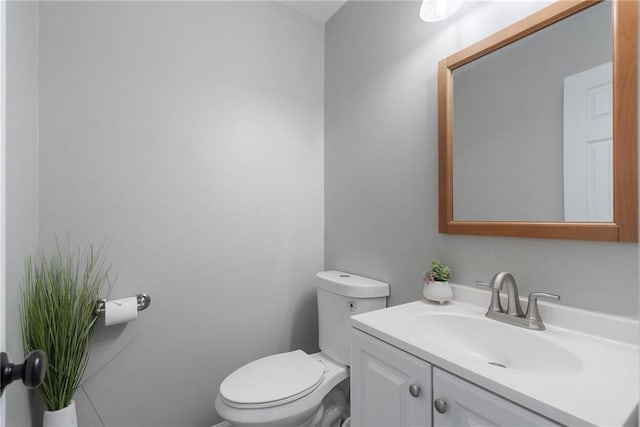 4901 Wilkie Way NW, Acworth, GA 30102 - half bathroom with vanity and toilet