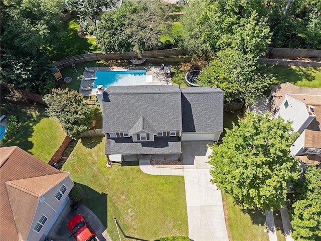 4901 Wilkie Way NW, Acworth, GA 30102 - aerial view of property and surrounding area with a pool