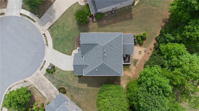 aerial view of property and surrounding area