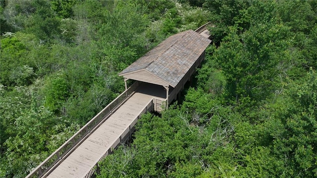 aerial view