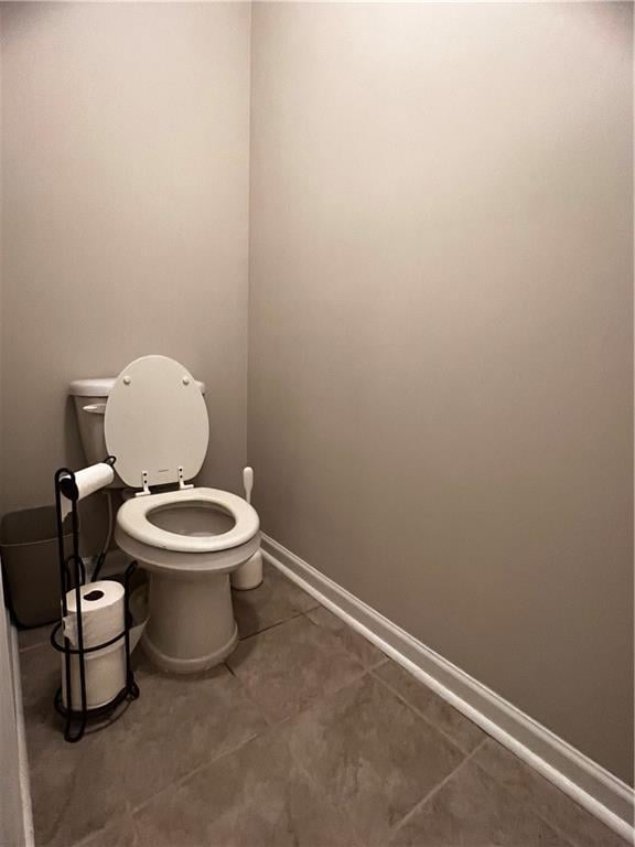 2778 Wild Laurel Ct, Norcross, GA 30071 - bathroom with toilet, baseboards, and tile patterned floors