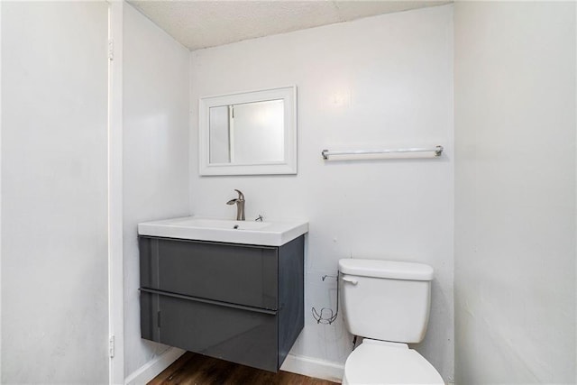1151 Rankin St Unit 20A, Stone Mountain, GA 30083 - half bath with vanity and wood finished floors
