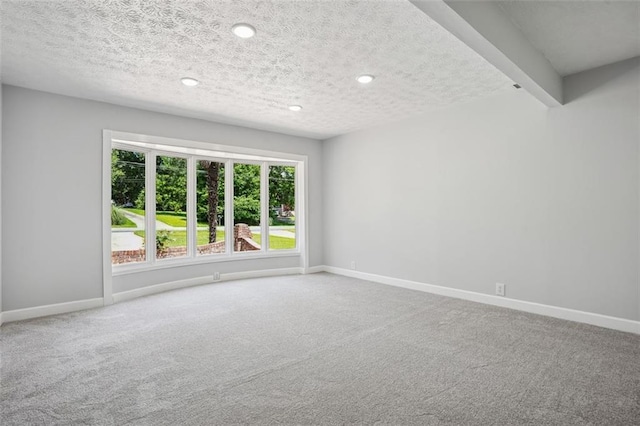 12 Windsor Way, Newnan, GA 30263 - carpeted empty room featuring a textured ceiling and recessed lighting