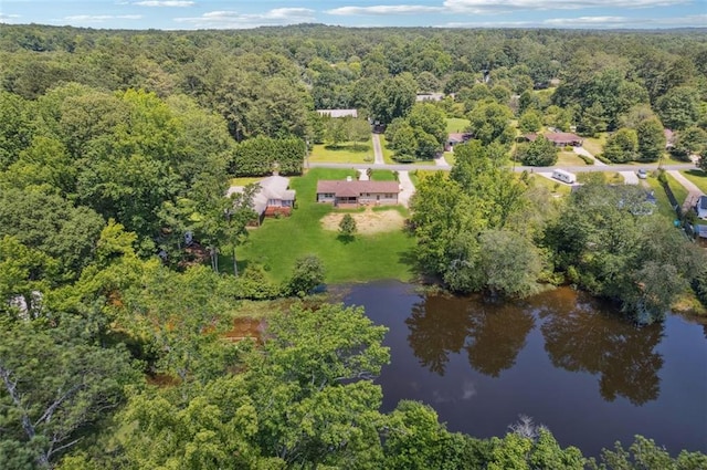 12 Windsor Way, Newnan, GA 30263 - aerial overview of property's location featuring a forest and a nearby body of water