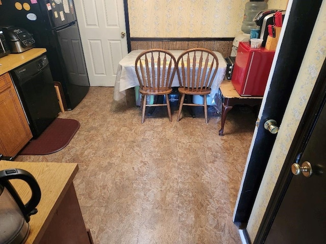 view of dining area