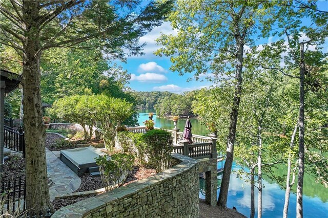 3464 Carolyn St, Gainesville, GA 30504 - dock area with a water view