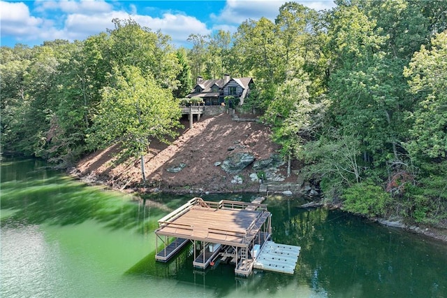 3464 Carolyn St, Gainesville, GA 30504 - dock featuring a water view
