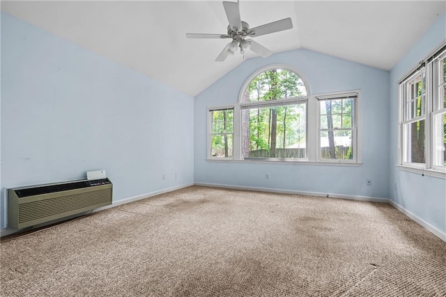 1229 Colony Cir, Marietta, GA 30068 - carpeted spare room with lofted ceiling and a ceiling fan