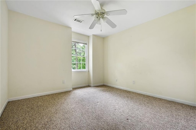 1229 Colony Cir, Marietta, GA 30068 - spare room with carpet and ceiling fan