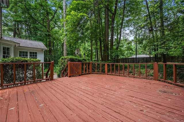 1229 Colony Cir, Marietta, GA 30068 - deck with view of scattered trees
