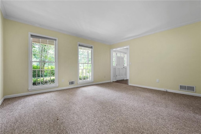 1229 Colony Cir, Marietta, GA 30068 - empty room featuring ornamental molding and carpet floors