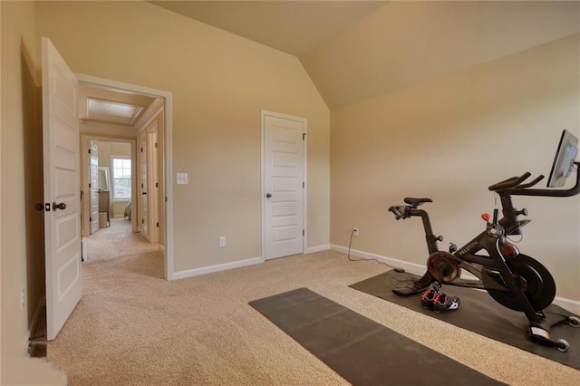 200 Baumgard Way, Locust Grove, GA 30248 - workout area featuring light carpet and baseboards