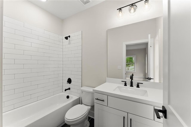 1419 Coretta Bnd, Atlanta, GA 30318 - full bath featuring toilet, vanity, and tub / shower combination