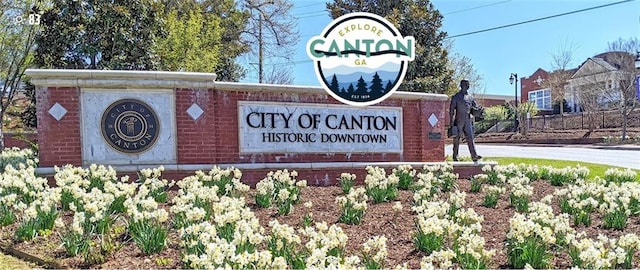 4385 Hickory Flat Highway, Canton, GA 30115 - view of community sign