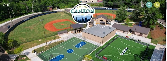 4385 Hickory Flat Highway, Canton, GA 30115 - bird's eye view