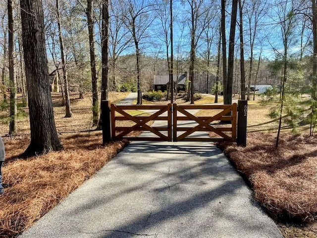 view of gate