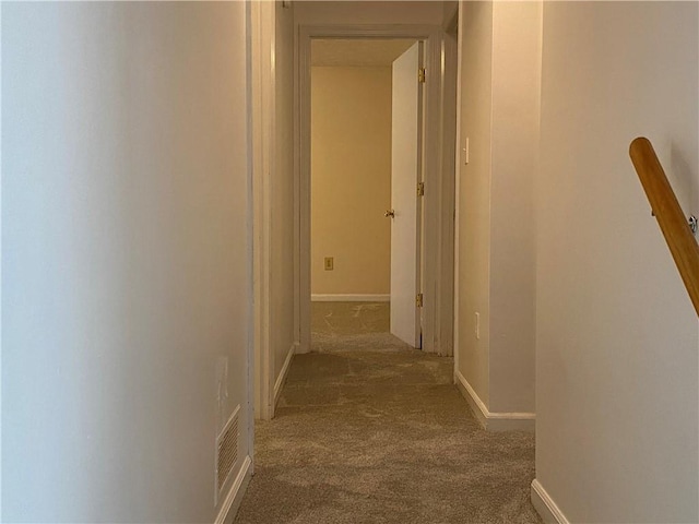 corridor featuring carpet