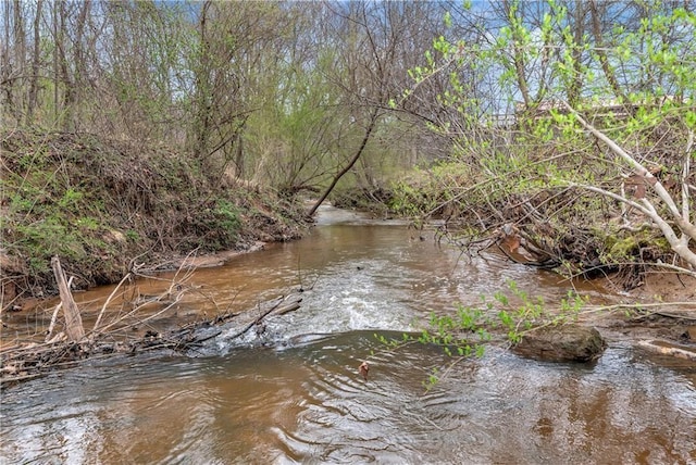 view of water feature