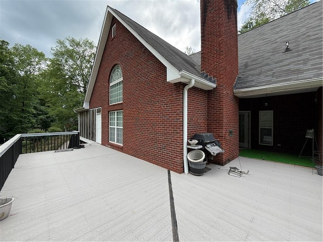 349 Bald Rock Rd, Oxford, GA 30054 - view of deck