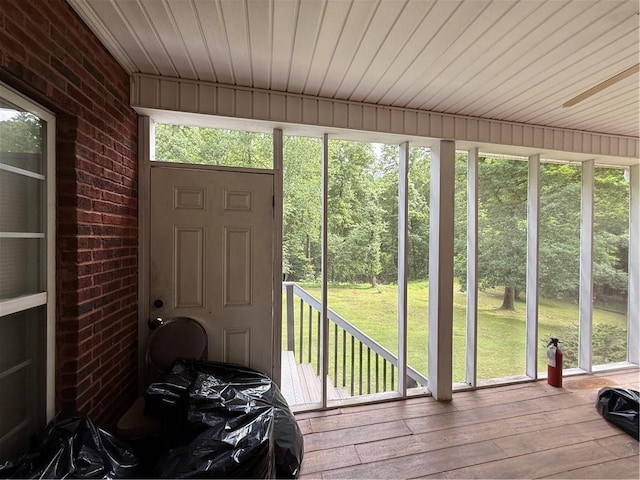 349 Bald Rock Rd, Oxford, GA 30054 - sunroom / solarium with ceiling fan