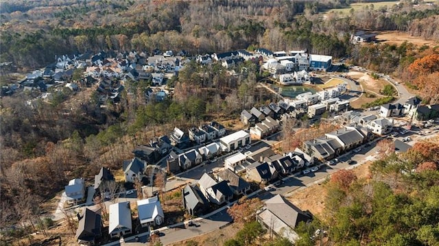 birds eye view of property featuring a residential view