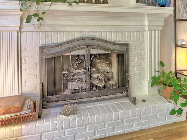 5105 Tynewick Trce NE, Roswell, GA 30075 - detailed view of a fireplace