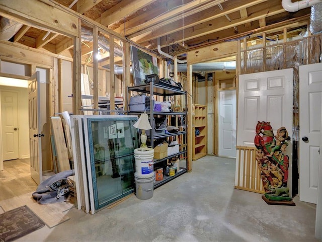 5105 Tynewick Trce NE, Roswell, GA 30075 - view of unfinished below grade area