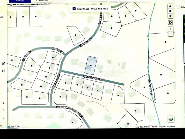 5105 Tynewick Trce NE, Roswell, GA 30075 - map showing property parcels