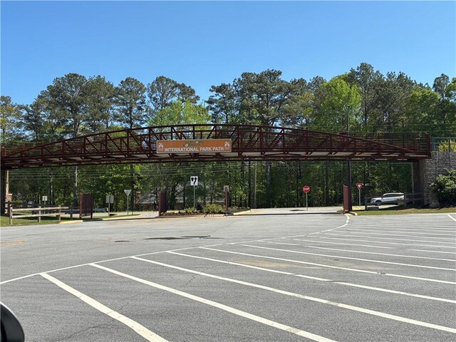 view of parking