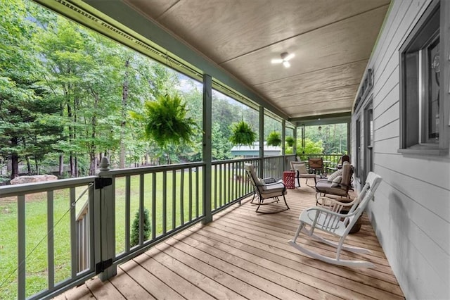 1731 Apple Pie Ridge Rd, Alto, GA 30510 - deck featuring a lawn
