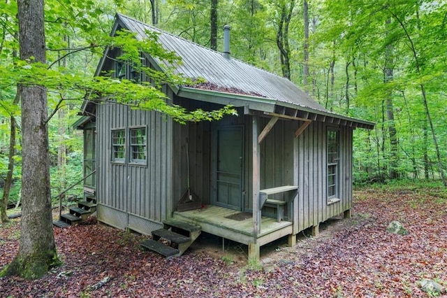 1731 Apple Pie Ridge Rd, Alto, GA 30510 - view of outbuilding with a view of trees