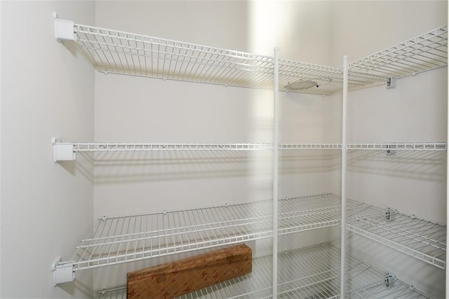 view of pantry