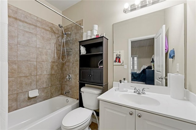 3642 Princeton Ave, Atlanta, GA 30337 - ensuite bathroom featuring tub / shower combination and vanity
