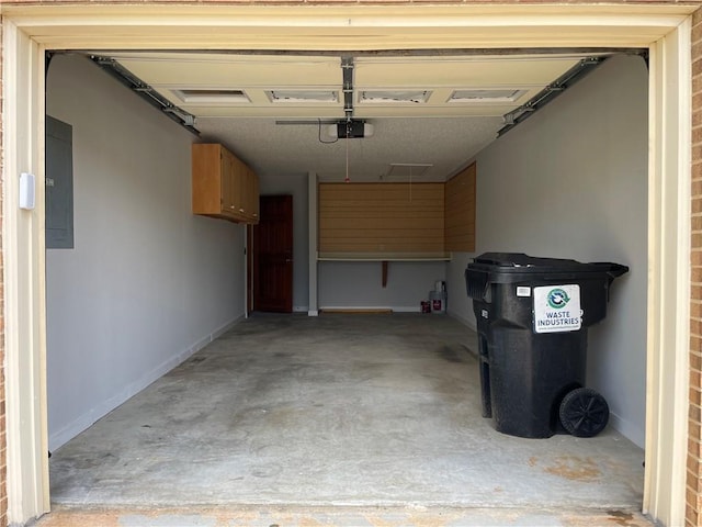 7123 Woodridge Ln, Union City, GA 30291 - garage with a garage door opener and electric panel