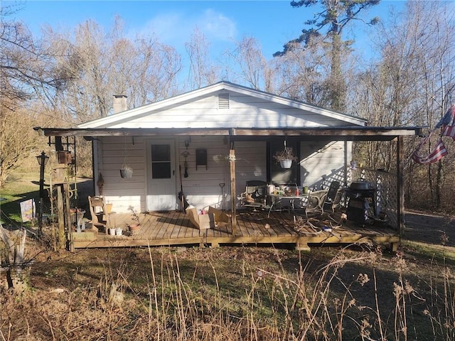 view of back of house