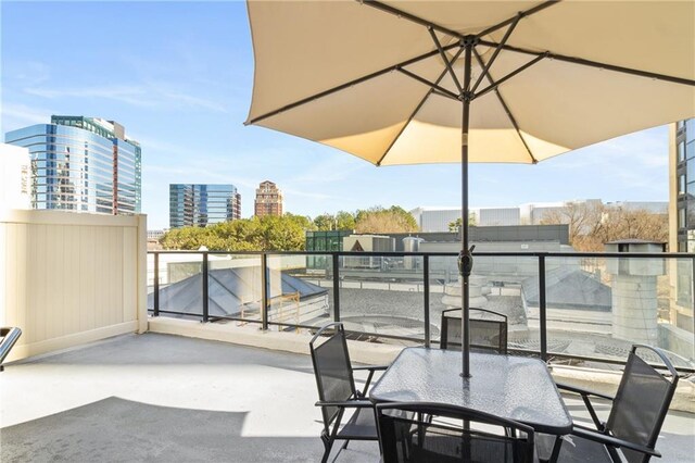 1280 W Peachtree St NW Unit 810, Atlanta, GA 30309 - balcony with a view of city