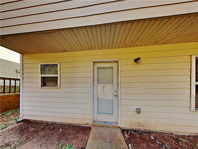 view of entrance to property