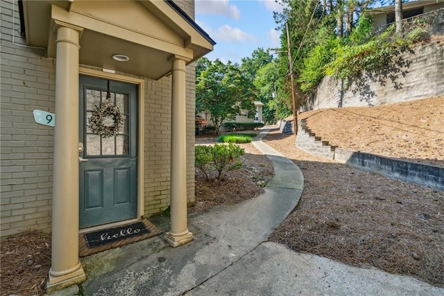 3048 Briarcliff Rd NE Unit 9, Atlanta, GA 30329 - view of exterior entry featuring brick siding