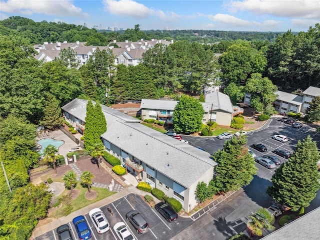 3048 Briarcliff Rd NE Unit 9, Atlanta, GA 30329 - aerial perspective of suburban area with a pool