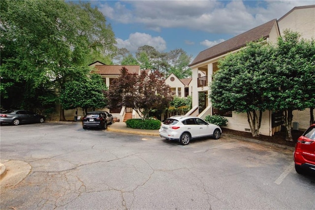 485 Sherman Way, Decatur, GA 30033 - view of front of home featuring uncovered parking and stairway