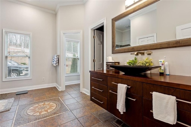 2600 Ramsey Rd, Gainesville, GA 30501 - interior space featuring vanity and crown molding
