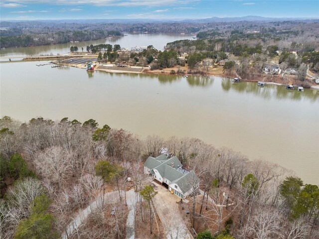 2600 Ramsey Rd, Gainesville, GA 30501 - aerial view with a water view