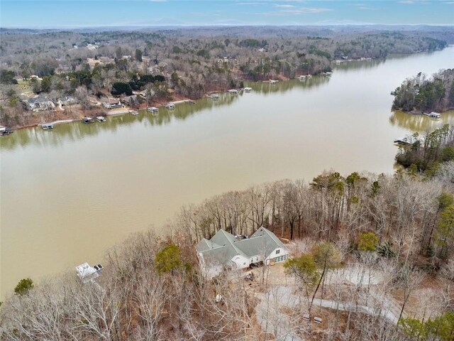 2600 Ramsey Rd, Gainesville, GA 30501 - aerial view with a water view
