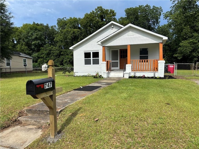 747 Bowman St, Macon, GA 31217 - view of front of home featuring a porch