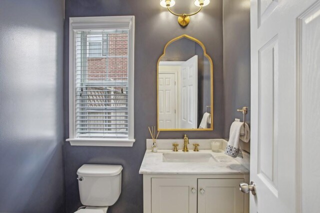 346 Ardmore Ct, Atlanta, GA 30309 - bathroom with toilet and vanity